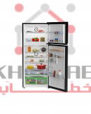 B3RDNE590ZB ثلاجه 2 باب بيكو 590 لتر نوفروست - اسود - صافي 557 لتر شاشة ديجيتال - انفرتر- هارفست فريش