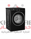 B3WFU501040BCI غساله اوتوماتيك بيكو 10 كيلو 1600 لفه - اسود - شاشه ديجيتال - باب كبير- inv. - Steam - بلوتوث