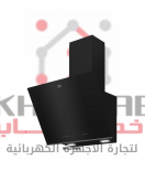 HCA92640BHE شفاط مطبخ 90 سم - زجاج اسود - مدخنة -او بدون مدخنة 