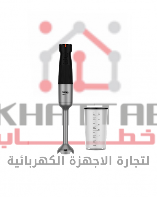 HBA 81762 BX خلاط يدوي اسود * ستاليس 750 وات - 12 بالاضافه الي سرعة التربو - كبة زجاجيه بسعة 1 لتر مضرب بيض HBA 81762 BX