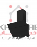 HCA62640BE شفاط مطبخ 60 سم - زجاج اسود - مدخنة 