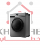  MF100W80B/TT غسالة ملابس تحميل امامي ميديا، 8 كجم، انفرتر، فضي 