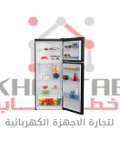 RDNE430K12B ثلاجه 2 باب بيكو 430 لتر - صافى367 لتر- نوفروست - اسود -( PVC)