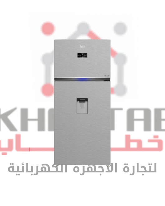 RDNE650E60XP ثلاجه 2 باب بيكو 650 لتر - صافى630 لتر-نوفروست- شاشة ديجيتال تاتش- بالحنفيه - ستانلس