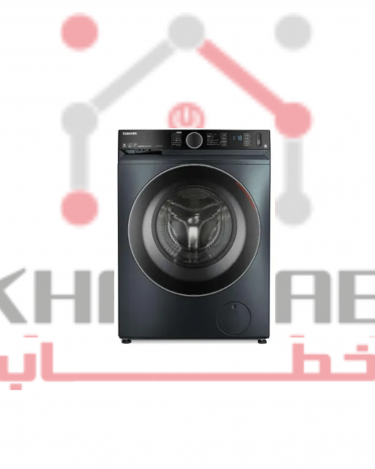 TW-BK90GF4EG(MK) غسالة ملابس توشيبا فول اوتوماتيك بتقنية الانفرتر، تحميل امامي، 8 كجم، رمادي موراندي 